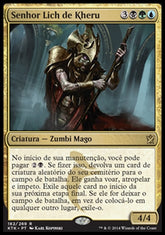 Senhor Lich de Kheru / Kheru Lich Lord - Magic: The Gathering - MoxLand